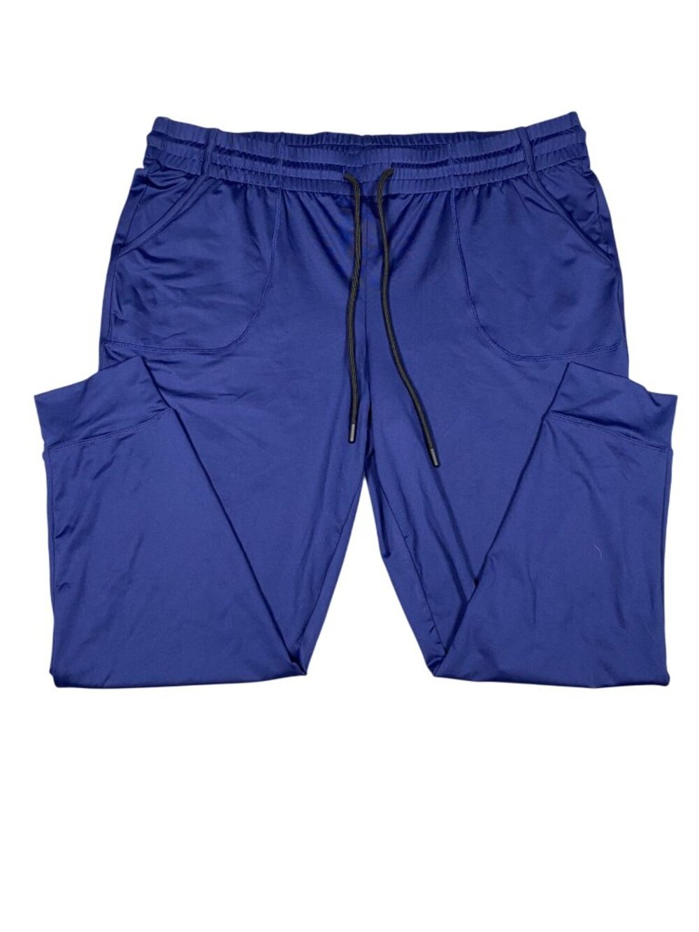 Torrid Active Blue Joggers Size 2 With Pockets Polyester Spandex Blend